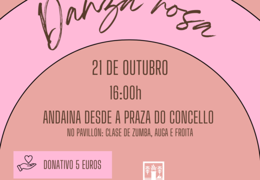 Volve a ‘Danza Rosa’ de Camariñas para conmemorar o Día Internacional contra o Cancro de Mama